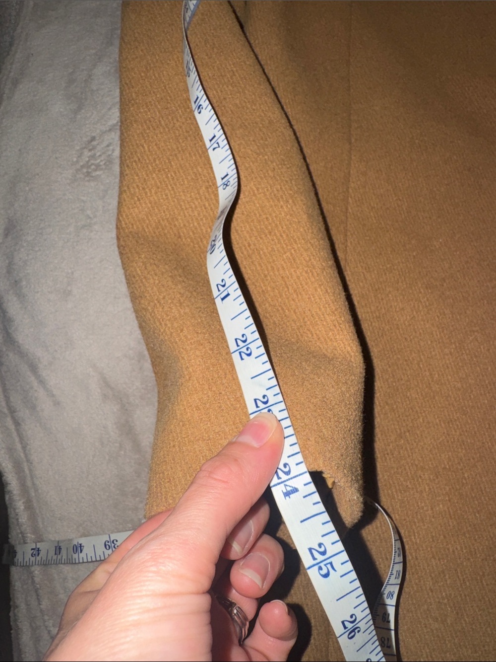Express Women's Camel Wrap Coat - Picture 12 of 12